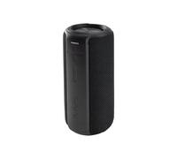 Altavoz portátil negro - STREETZ - Bluetooth 5.0 - Resistente al agua - Slot para tarjeta SD - Conector de auriculares de 3,5 mm
