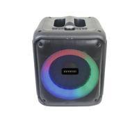 INFINITON Altavoz Portatil Party EQ07, 70 W, Bluetooth, Subwoofer, Micrófono con Cable Incluido, Control Remoto Incorporado, Radio FM