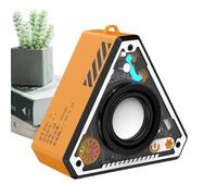 Altavoz portátil, pequeño sistema de altavoces para exteriores, amplificador de audio de graves estéreo Boombox recargable para computadora, playa, camping, ducha
