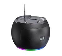 Altavoz Portátil,Radio FM Inalámbrica con Ranura para Tarjeta | Audio de Actuaciones en el Escenario,para Fiestas al Aire Libre Reuniones Hogar Música Oficina Patio y Jardín