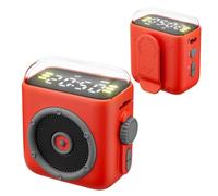 Altavoz portátil - Reproductor de música magnético, 1 x altavoz de ordenador con clip trasero | Versatile Electronics & Photo Accessories for Study Room, Car, Picnic, Party, Travel, Beach, Fitness And
