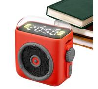 Altavoz portátil - Reproductor de música magnético, altavoz magnético con clip trasero | Altavoces de computadora con clip trasero para sala de estudio, coche, picnic, fiesta, viajes, playa, fitness