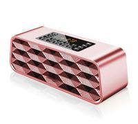 Altavoz portátil retro, una fusión de estética clásica y tecnología Bluetooth 5.3 moderna para un entretenimiento sin interrupciones.