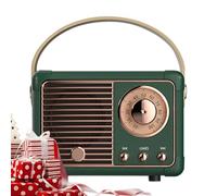 Altavoz Portátil Sonido Estéreo Bonito Portátil Estilo Vintage