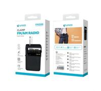 Altavoz portátil UNICO Negro con radio FM, sin cables y conector 3,5 mm