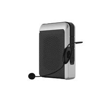Altavoz Profesional De 30W Y 2,4G, Micrófono Inalámbrico/con Cable, Altavoz, Guía De Viaje Escolar For Profesores, Radio FM, Megáfono(UHF-Wireless-Black)