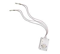 Altavoz Que grita del Fantasma, Altavoz Activado por Voz, de Grito Fantasma activada por Voz para Halloween, Accesorios de gritos con luz LED, Herramientas de Miedo de Halloween para Broma de Sala de