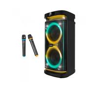 Phoenix Rumbleboss Altavoz Bluetooth Karaoke Portátil 80W RMS Negro