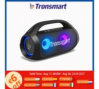 Altavoz Tronsmart Bang SE, Altavoz Bluetooth Portátil con Bajos Profundos, 24 Horas de Reproducción, Asa Portátil, para Exteriores y Camping Black