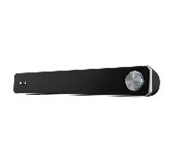 Trust Arys Barra de Sonido para PC/Ordenador Portátil, 12 W, Negro