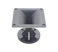 Altavoz Tweeter con bocina de 1 ", 120x120, HiFi piezo Agudos for Cine en casa, Sistema de dirección pública de Audio Profesional, 2 uds.