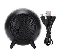 Altavoz USB portátil inalámbrico estéreo para ordenador, mini altavoz subwoofer de audio HD de alto rendimiento y baja distorsión de bajo voltaje
