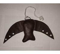 ALTAWASH Señuelo de cetrería para entrenamiento de halcón, señuelo de pájaro, tamaño estándar, cuero (marrón oscuro)