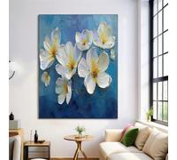 ALTCIRNMD Lienzos Decorativos Elegantes Flores Cuadro Sobre Lienzo Resumen De Plantas Vertical 40X60Cm Cuadros Decoracion Salon Dormitorio Cocina Cuadros Pared Imágenes Wall Art Prints Decor