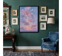 ALTCIRNMD Lienzos Decorativos Nubes Y Puesta De Sol Cuadro Sobre Lienzo Paisajes Fantásticos Vertical 60X90Cm Cuadros Decoracion Salon Dormitorio Cocina Cuadros Pared Imágenes Wall Art Prints Decor