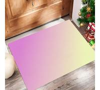 ALTCIRNMD Tapete Amarillo Pálido Colores Degradados Puerta Felpudo De Entrada Exterior Atrapar Suciedad Alfombra Minimalista Moderno para Interior Jardines Cocina Pasillo Trasera Delantera, 80X120Cm