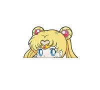 ALTcompluser Pegatina de Anime para coche, diseño de Sailor Moon de Usagi Tsukino, 14 x 8 cm