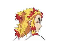 ALTcompluser Pegatina para coche con diseño de anime Demon Slayer Kimetsu No Yaiba (12 x 11 cm)