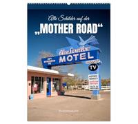 Alte Schilder an der "Mother Road" (Wandkalender 2026 DIN A2 hoch), CALVENDO Monatskalender: Die Grafiken und Farben der "Mother Road"