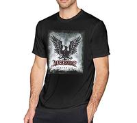 Alter Bri-dge Black-Bird - Camisetas de manga corta con cuello redondo para hombre, Negro, 46