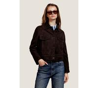 ALTER EGO Noèlle Suede Jacket Coffee Talla: XS | Cazadoras Cropped Outlet | Mujer | Marrón