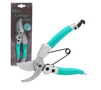 Altera la Vita Profesional Floristería Tijeras Tijeras de podar Tijeras para Rosas | pequeño y ergonómico para diestros y Zurdos | Tijeras de Bypass con Cuchillas de Acero SK5 afiladas | 18 cm