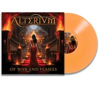 ALTERIUM - OF WAR AND FLAMES (REISSUE)(CLEAR ORANGE VINYL) [Vinilo]