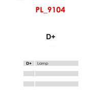Alternador AS-PL A3132 para OE 7700107124 - 7700424596 - 7700430181