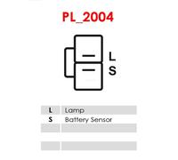 Alternador AS-PL A5092 para OE A002T82899 - A002T82899A - A002T82899AT