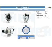 Alternador BV PSH 100A - 835.701.100.050