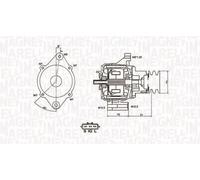 MAGNETI MARELLI 063731367010 Alternador