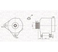 MAGNETI MARELLI 063731860010 Alternador