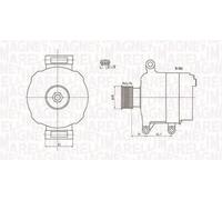 MAGNETI MARELLI 063731869010 Alternador