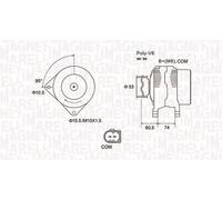 Magneti Marelli Alternador Equal