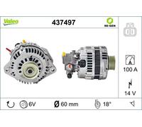 Alternador, generador VALEO 437497