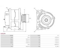 AS-PL A0052PR Alternator