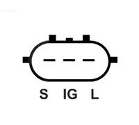 AS-PL A6523S Alternador