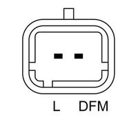 BOSCH 0 986 083 890 Alternador