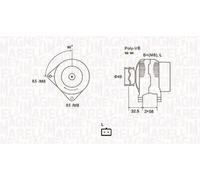 MAGNETI MARELLI 063731627010 Alternador