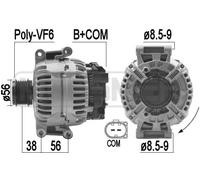 Alternador EB1324Q CAL10378 8EL 738 212-451 06H 903 016 LX A0271 302007RIV
