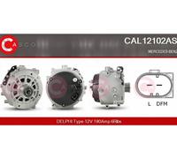 Alternador con polea de rueda libre CAL12102AS CASCO para MERCEDES-BENZ CLASE E
