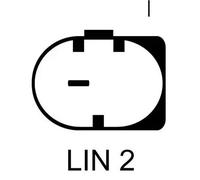 Alternador con polea de rueda libre LRA03471 LUCAS para MERCEDES-BENZ CLASE E