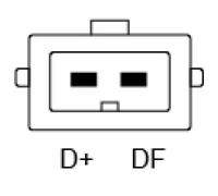 Alternador con polea múltiple 0 986 040 270 BOSCH para VOLVO 850 S70 V70 I