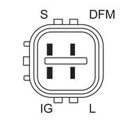 Generador trifásico BOSCH 0 986 046 120