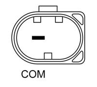 Alternador con polea múltiple 0 986 083 470 BOSCH para BMW X5 X6