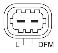 Alternador con polea múltiple 0 986 083 580 BOSCH para OPEL CORSA D