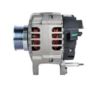 Alternador con polea para correa poli V 8EL 012 427-941 HELLA para VW SEAT SKODA