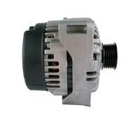Alternador con polea para correa poli V 8EL 012 430-141 HELLA para MERCEDES-BENZ