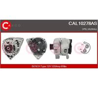Alternador con polea para correa poli V CAL10278AS CASCO para OPEL VECTRA B