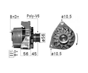 ALTERNADOR EB015Q